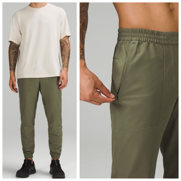 Lululemon Athletica License To Train Jogger (Pants), Medium Olive (Green) sz. S - Picture 7 of 7